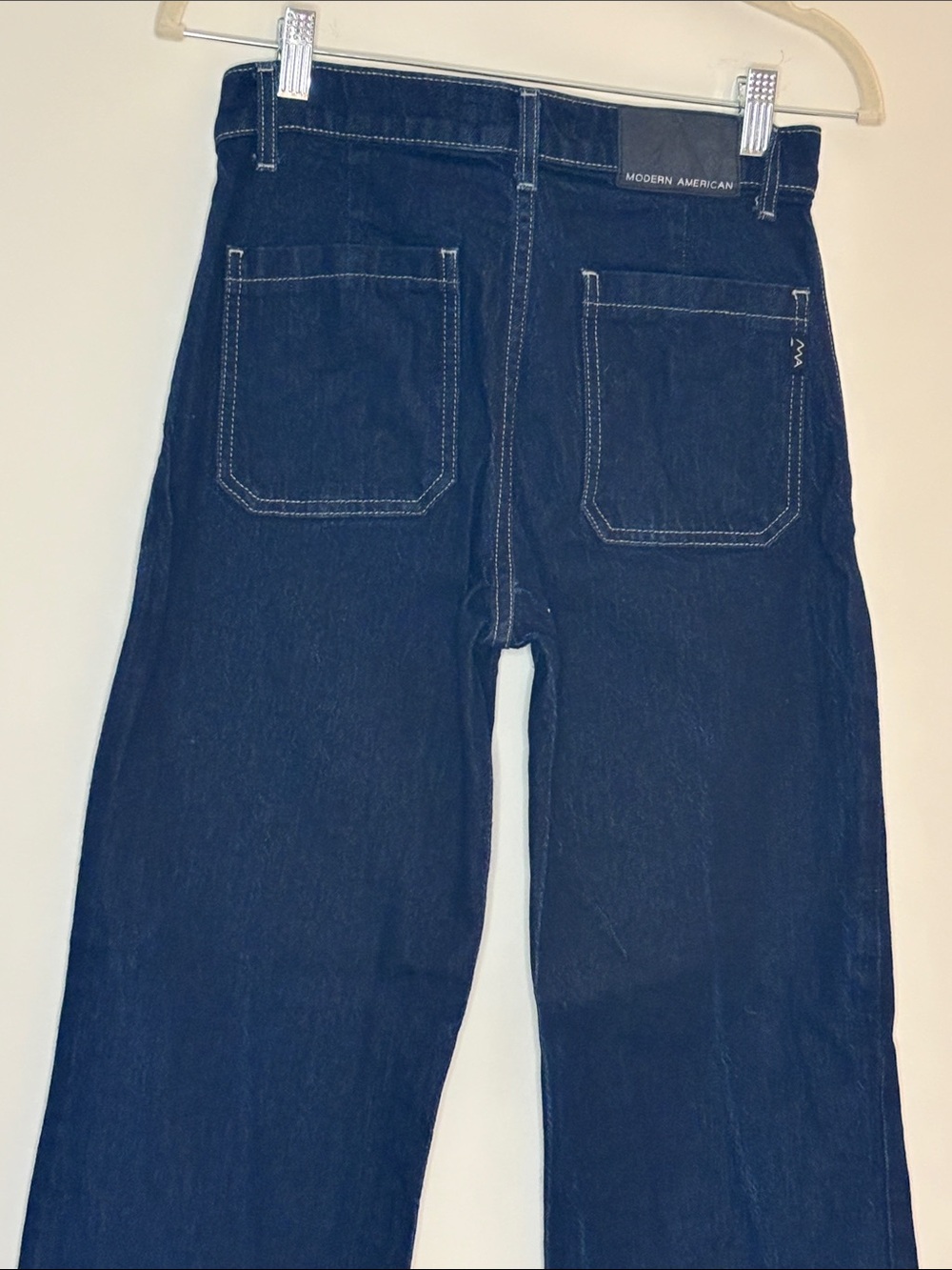 Good American Dark Blue Wide Leg Jeans - Picture 12 of 12